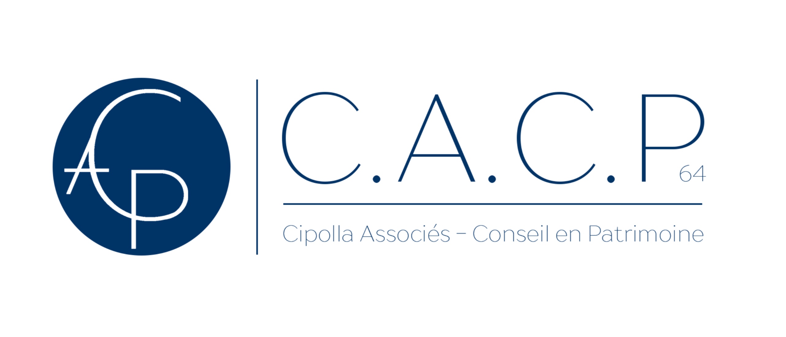 Logo CACP64 - CIPOLLA ASSOCIES CONSEIL EN PATRIMOINE 64